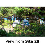 Seal Rocks RV Cove Tent Site