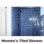 Seal Rocks RV Cove Restrooms - Women's Tiled Shower